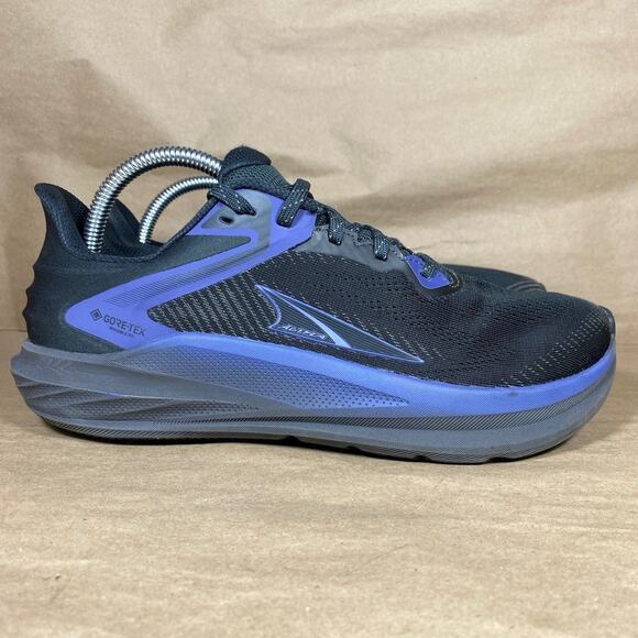 Altra Torin 8 GTX GORE-TEX Gray Purple Women Size 9.5 Running Shoes ALOA85QH254 - Picture 2 of 10